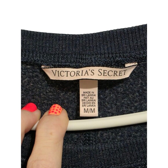 Victoria Secret Sweatshirt Sequins Women's Size Med - Picture 4 of 4